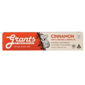 Toothpaste Cinnamon with Orange & Neem Oil 110g