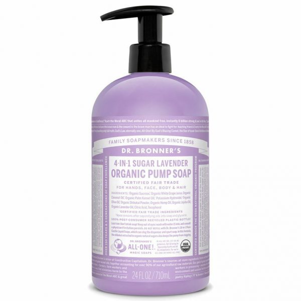 Organic Pump Soap Lavender 710ml