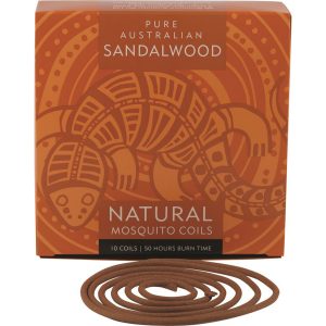 Pure Australian Sandalwood Mosquito Coil Refill x 10 Pack