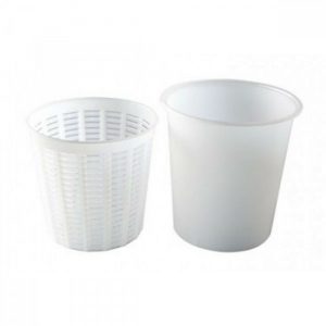 Ricotta Container & Basket Large