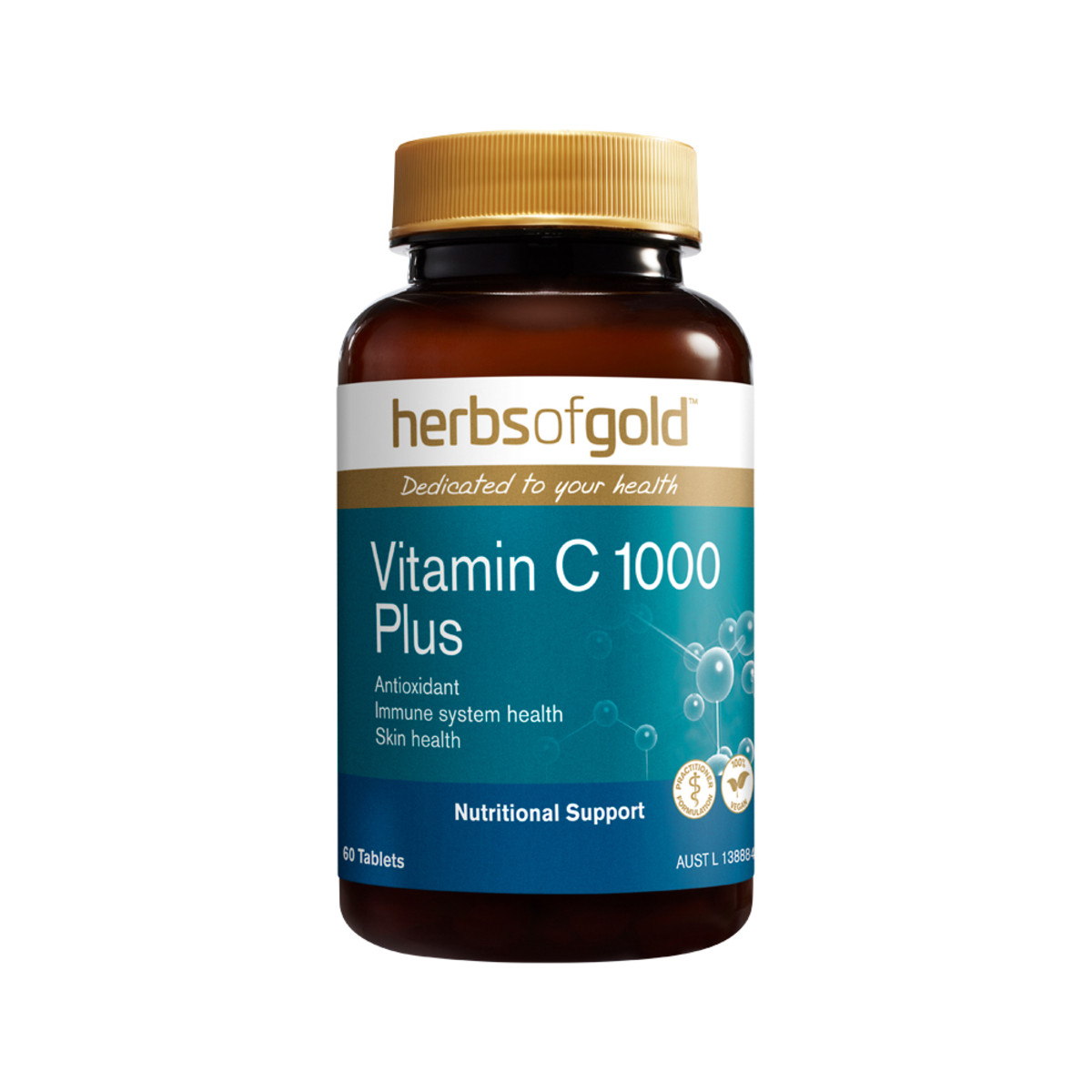 Herbs of Vitamin C 1000 Plus Zinc & Bioflavonoids 60t | Pinnacle Herbal